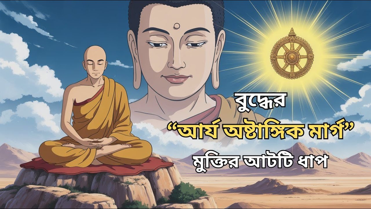 বুদ্ধের আর্য অষ্টাঙ্গিক মার্গ || The Noble Eightfold Path || Arjo Ostangik Marg 