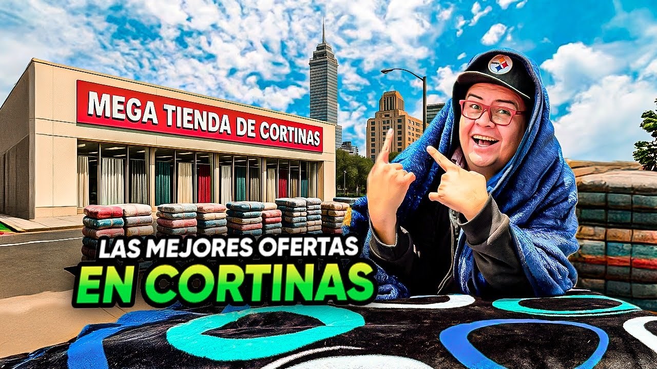 Las CORTINAS Y COBIJAS Más BARATAS en MÉXICO 