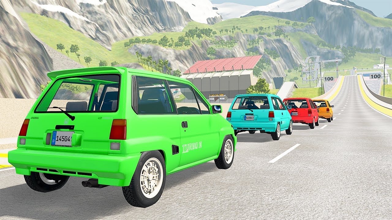 High Speed Jumps #18 - BeamNG DRIVE | SmashChan