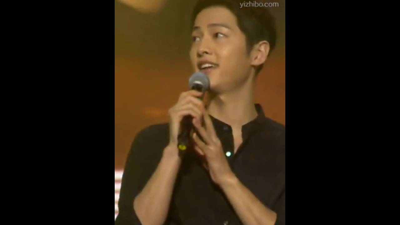 160528 송중기 Song Joong Ki FM sing 소녀 A Little Girl 응답하라 1988 OST 宋仲基