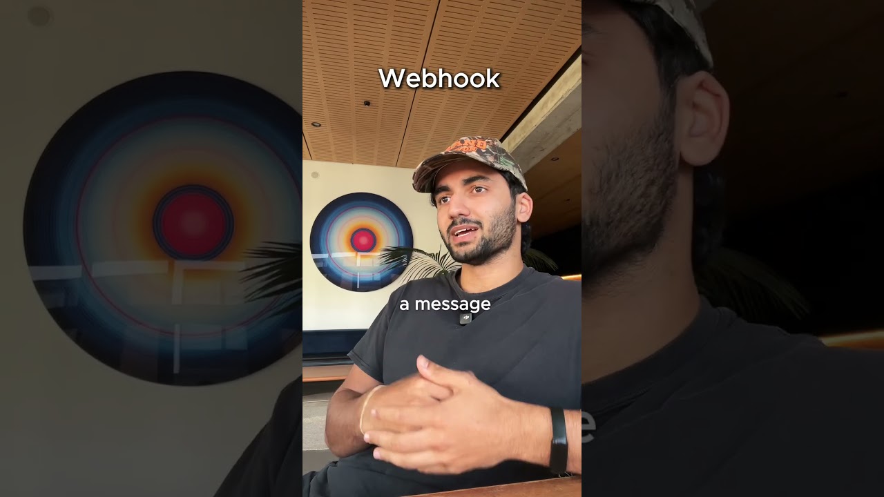 API vs WebHook explained 👀
