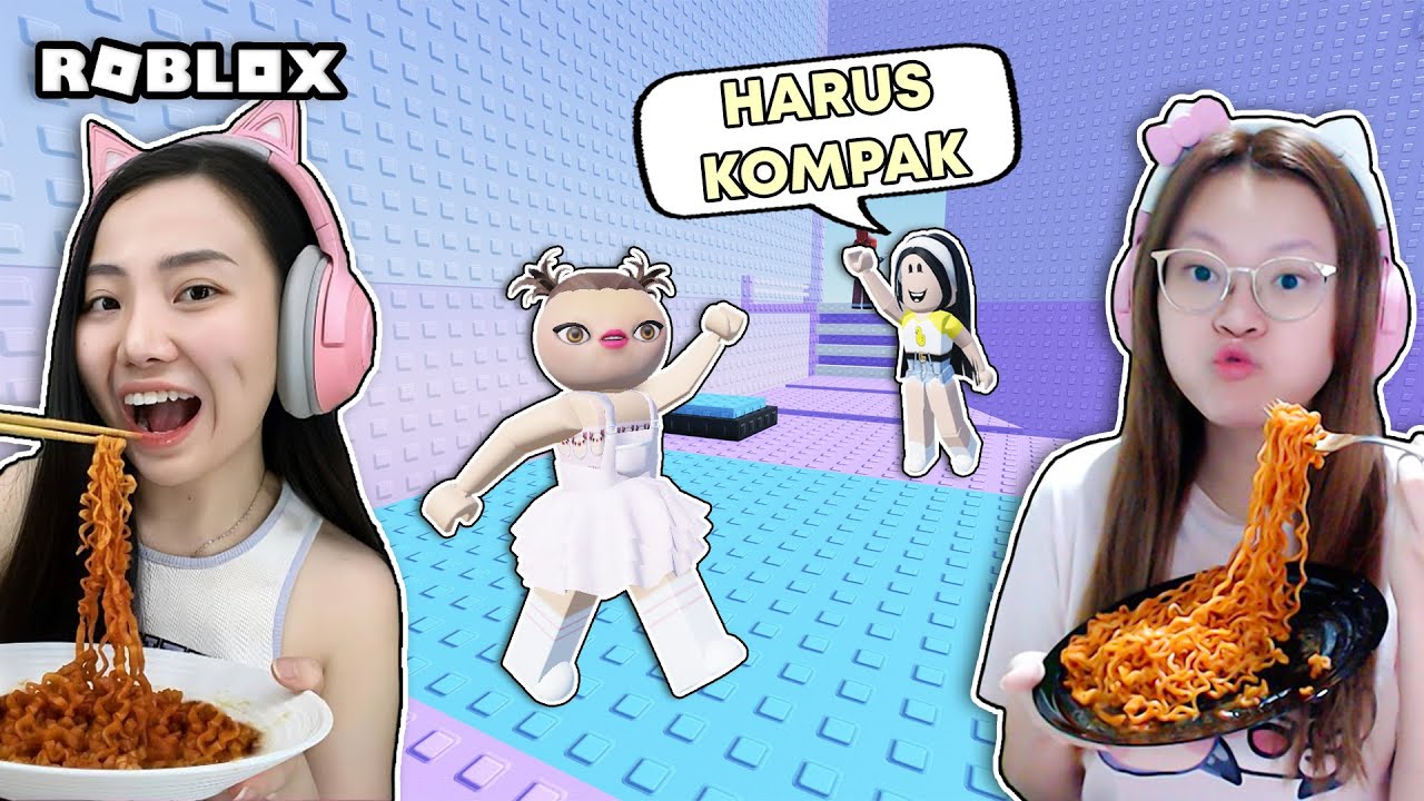 Kita Harus Kerja Sama Atau Makan Samyang Yang Pedes Banget ?!! [Roblox Indonesia]