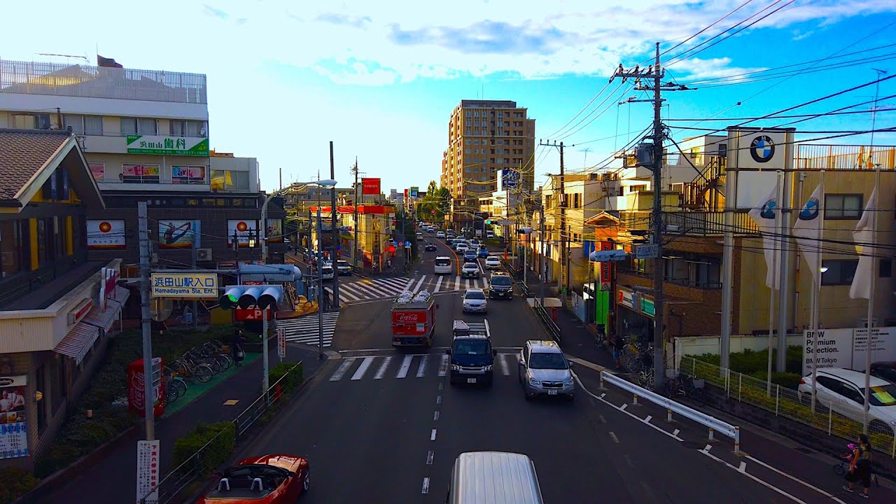 Tokyo walk - Hamadayama (浜田山) - 4K