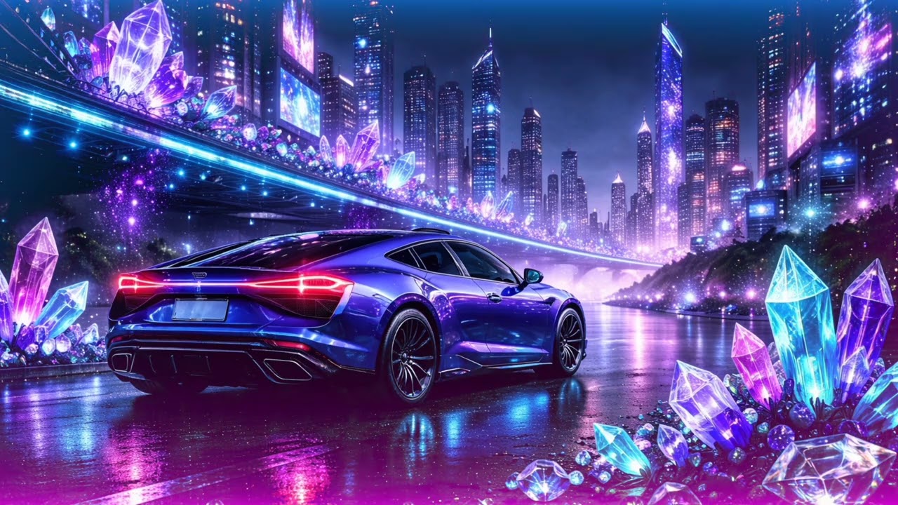 Neon Crystal Drive ✨