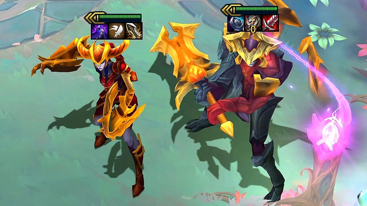 Aatrox at Stage 1-2 into 3 Star Aatrox ⭐⭐⭐ + Shyvana ⭐⭐⭐
