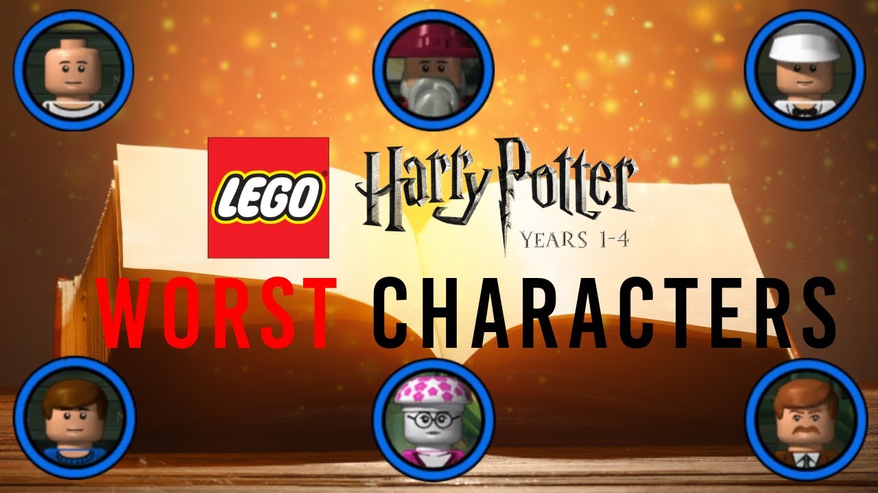 The WORST Characters in Lego Harry Potter Years 1-4