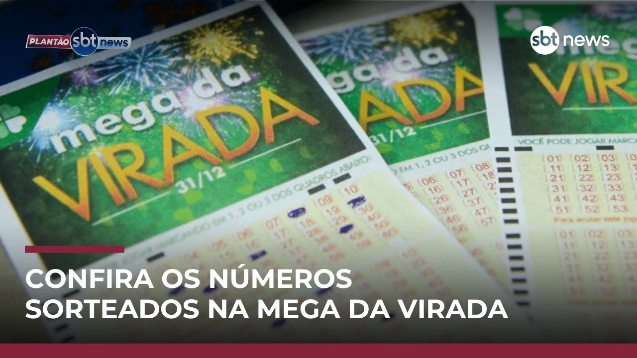 Veja as dezenas sorteadas na Mega da Virada, com prêmio de R$ 1,09 bilhão | #RadarNews