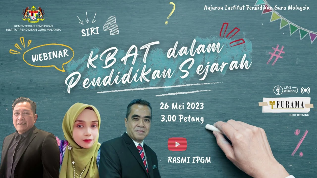 Webinar KBAT dalam Pendidikan Sejarah (Siri 4)