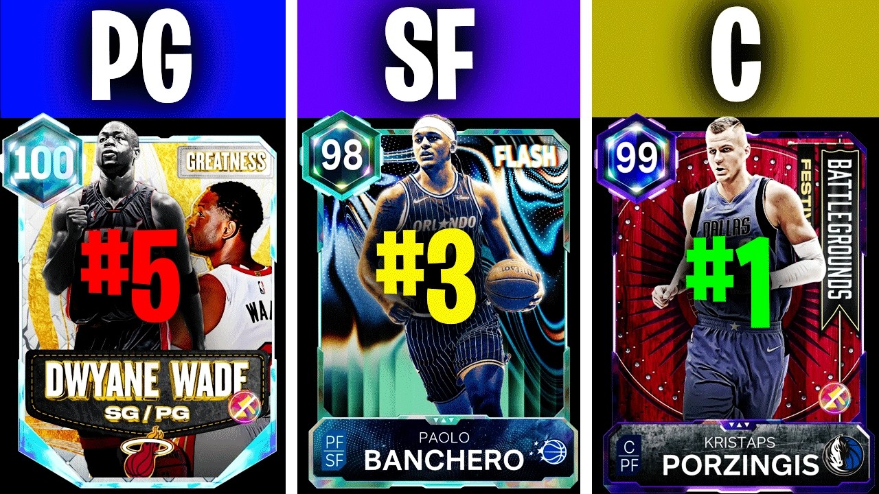 РЕЙТИНГ 5 ЛУЧШИХ КАРТОЧЕК НА КАЖДОЙ ПОЗИЦИИ В NBA 2K26 MyTEAM!!
