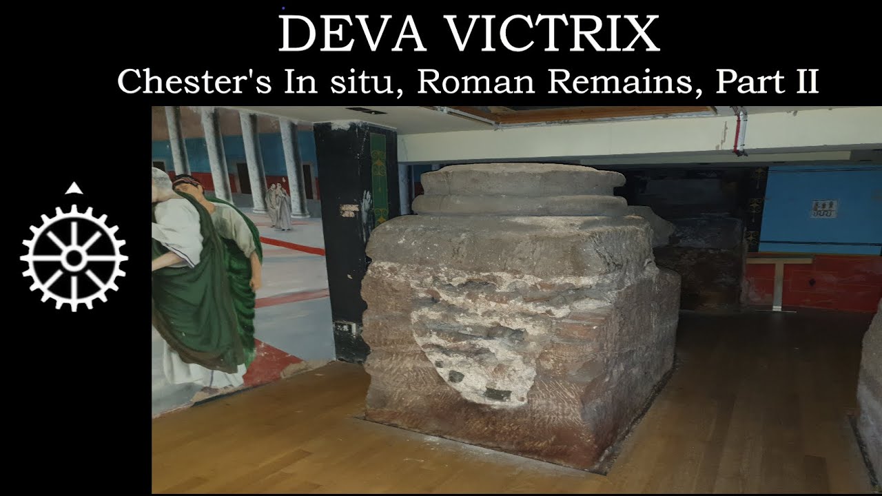 DEVA VICTRIX, римские останки на месте раскопок в Честере, часть 2