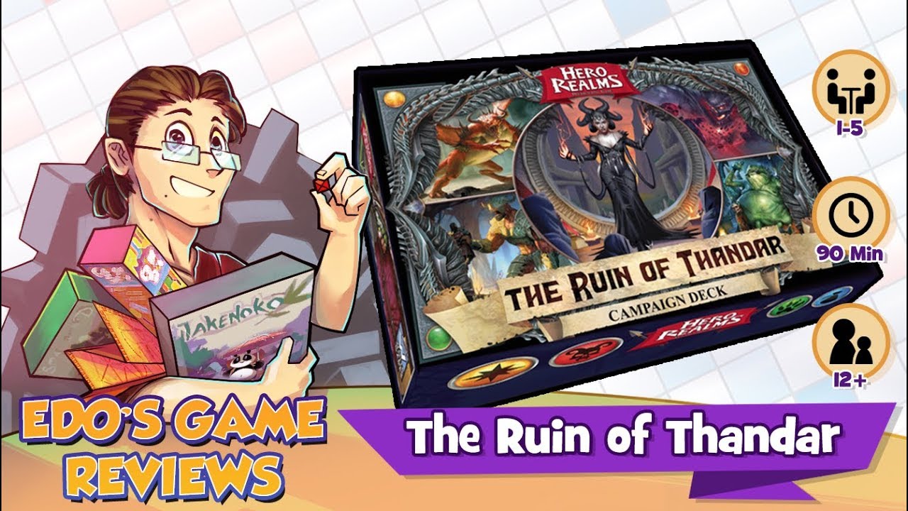 Edo's Hero Realms: The Ruin of Thandar Review