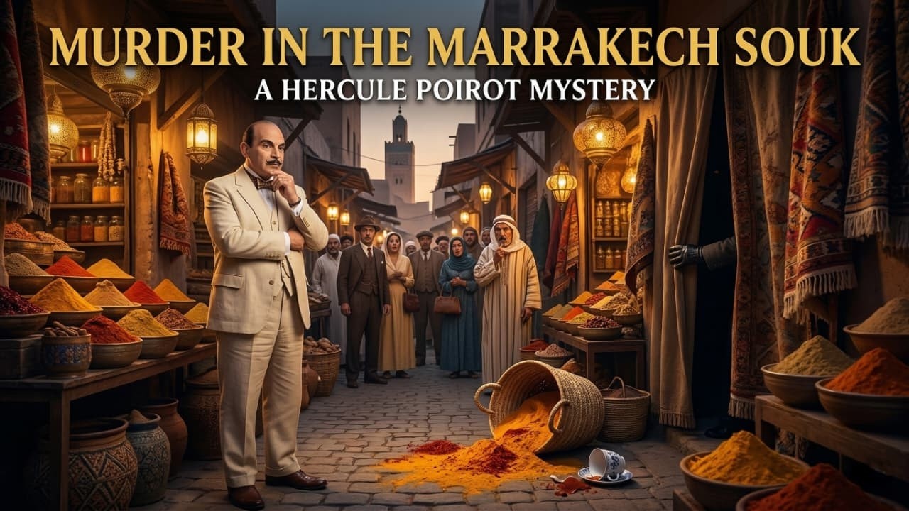 Death in the Marrakech Souk | A Hercule Poirot Mystery