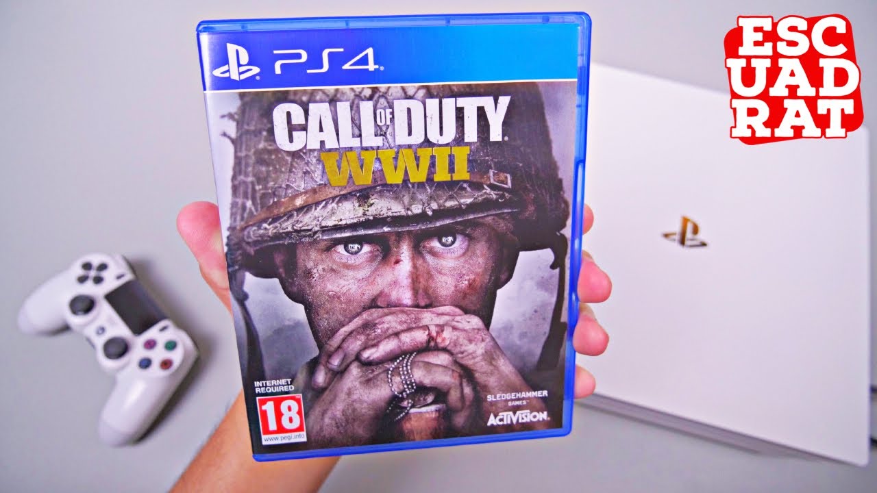Call Of Duty WW2 PS4 Pro | Unboxing & Gameplay Call Of Duty World War II PlayStation 4 (cod ww2)