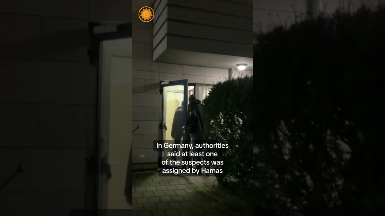 Several people arrested in Europe on suspicion of terror, links to Hamas #shorts