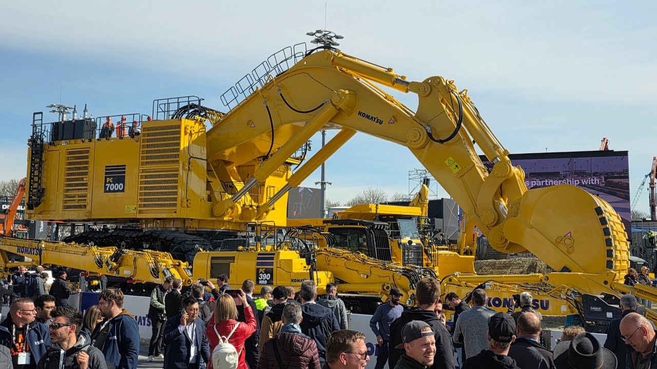 [BAUMA 2025] Subimos a la Komatsu PC7000 Eléctrica! - Exclusiva Mercado Vial - Un Mundo de Máquinas