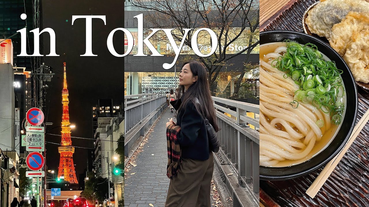 Tokyo! 도쿄 여행 브이로그 l 4년만에 일본 여행, 도쿄 맛집, 근교 요코하마 여행, 여행 꿀팁, 쇼핑리스트