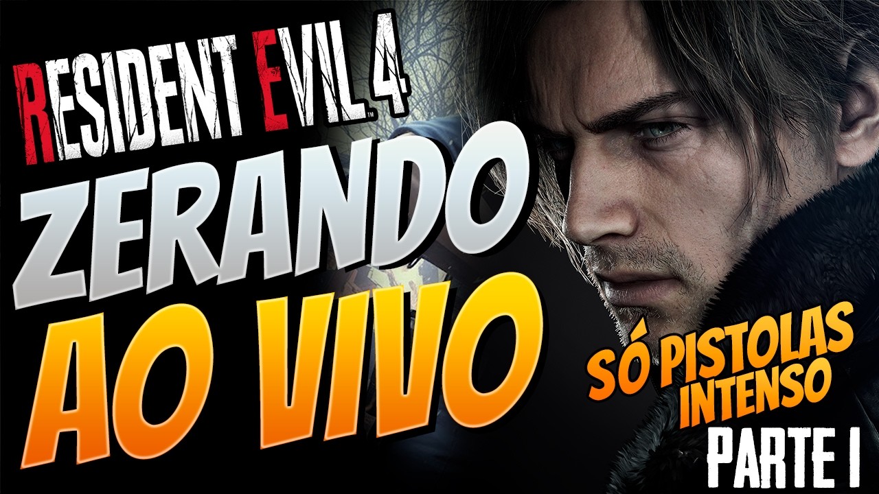 🔴 SÓ PISTOLA E FACA! Resident Evil 4 Remake no INTENSO - Maratona RE9 Requiem