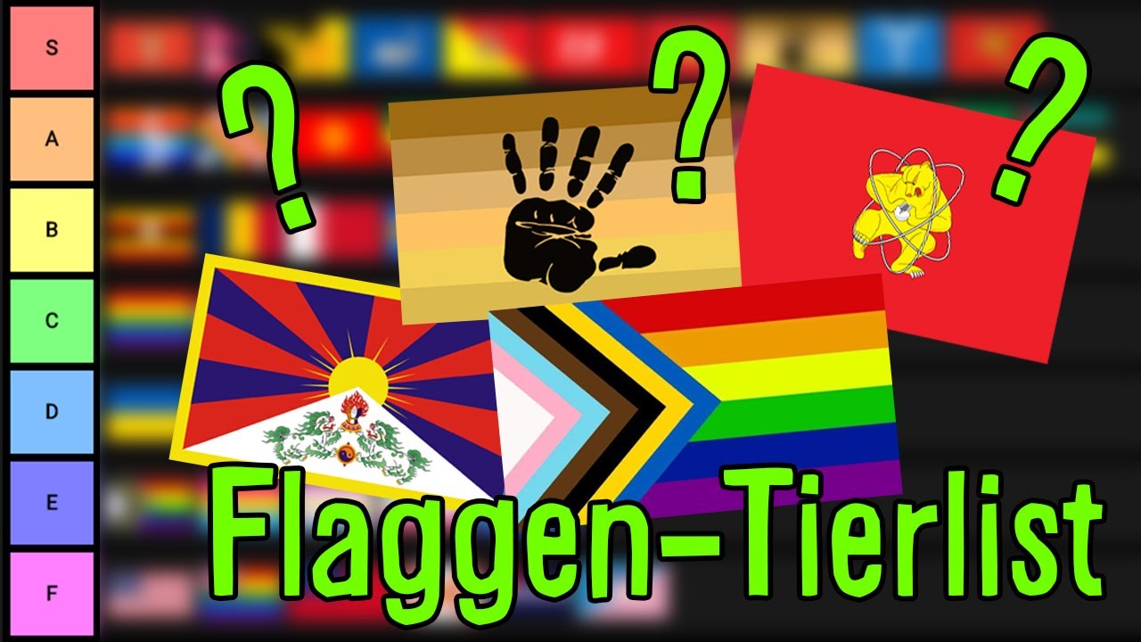 Die ultimative Flaggen-Tierlist