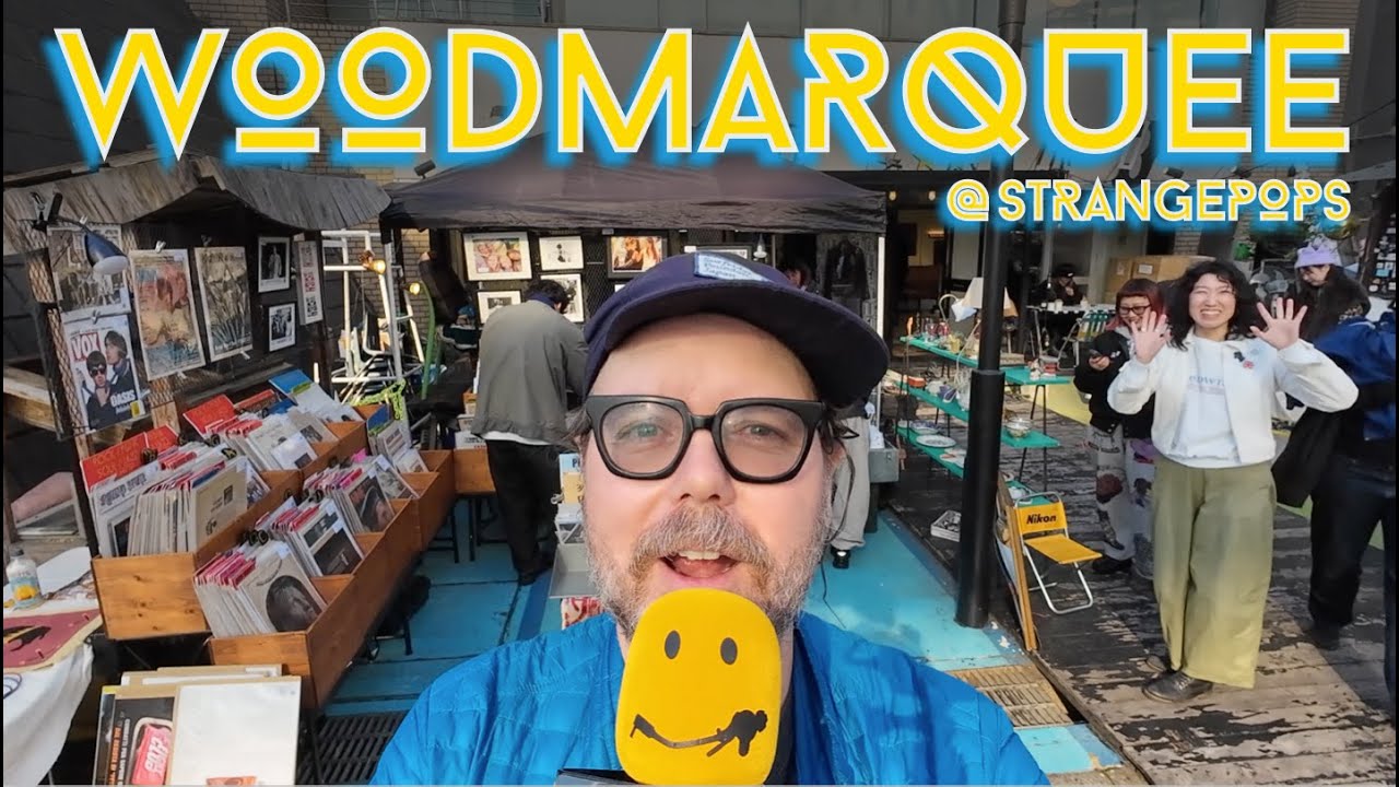 Shibuya Pop-Up &ndash; Vintage Poster Paradise &ndash; Woodmarquee x Strangepops x Tokyo Record Style!