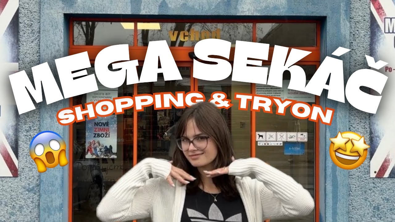 VYKOUPILA JSEM MEGA SEKÁČ V OSTRAVĚ🤩😱