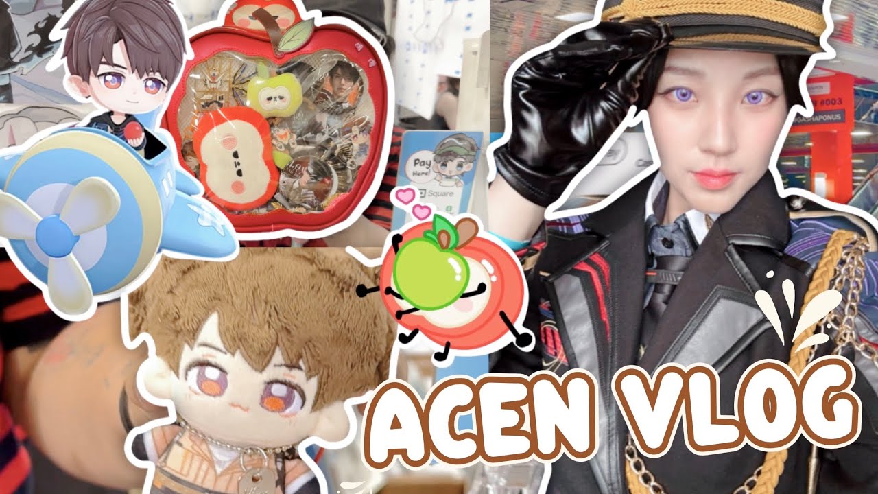🍎Anime Central / ACEN 2025 Vlog || Love and Deepspace, anime convention walk-through