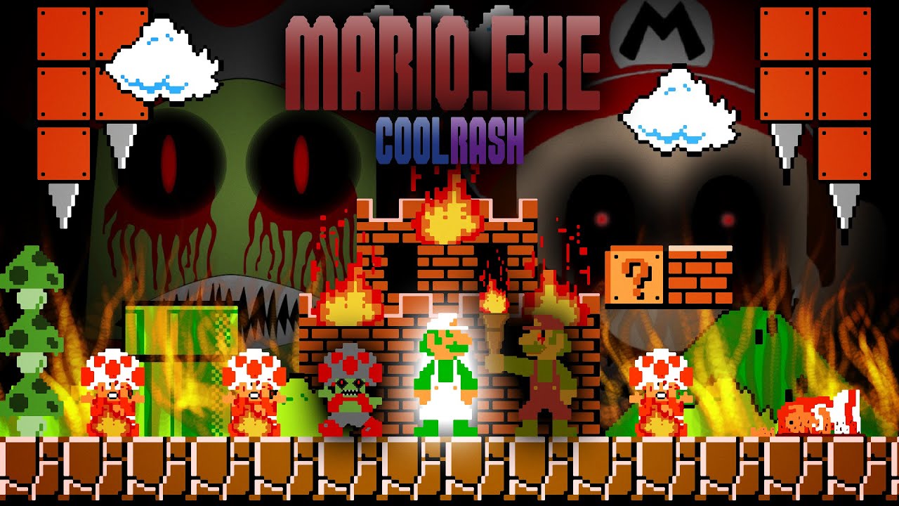 Mario.EXE (CoolRash) - Full Playthrough 4K60FPS!