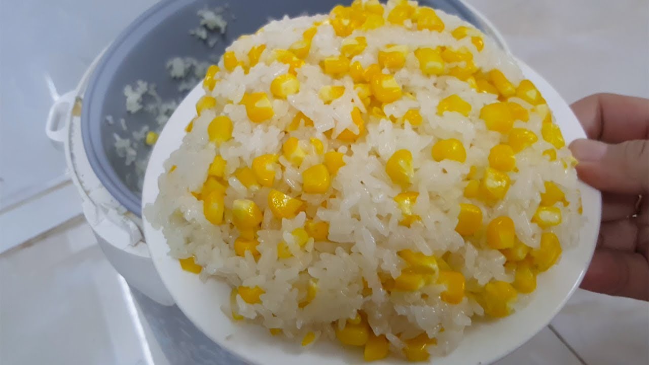 Cách nấu XÔI BẮP bằng Nồi Cơm Điện đơn giản