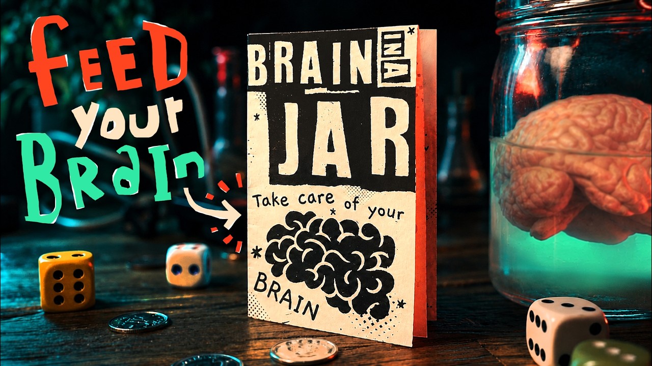 BRAIN IN A JAR ~ A Print-And-Play 
