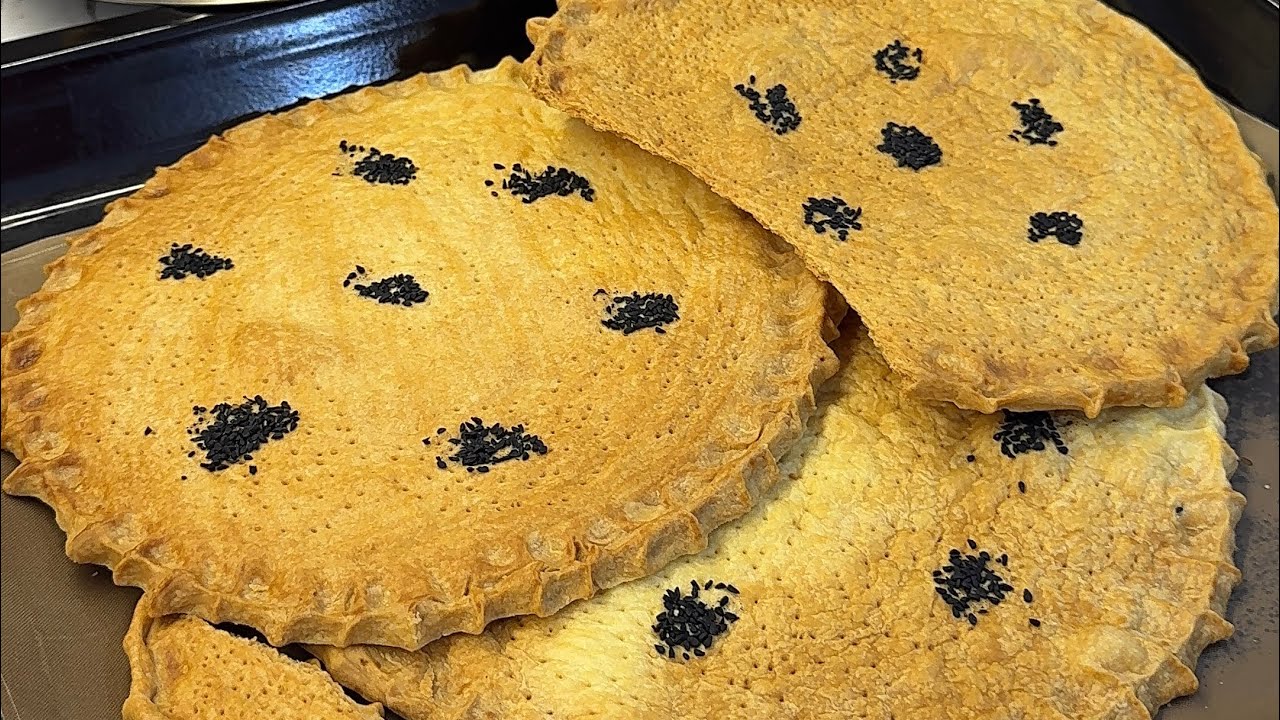 Lochira (Uzbek Breakfast Bread) 🤗❤️ Лочира для завтрака, лепёшка, чак-чак 