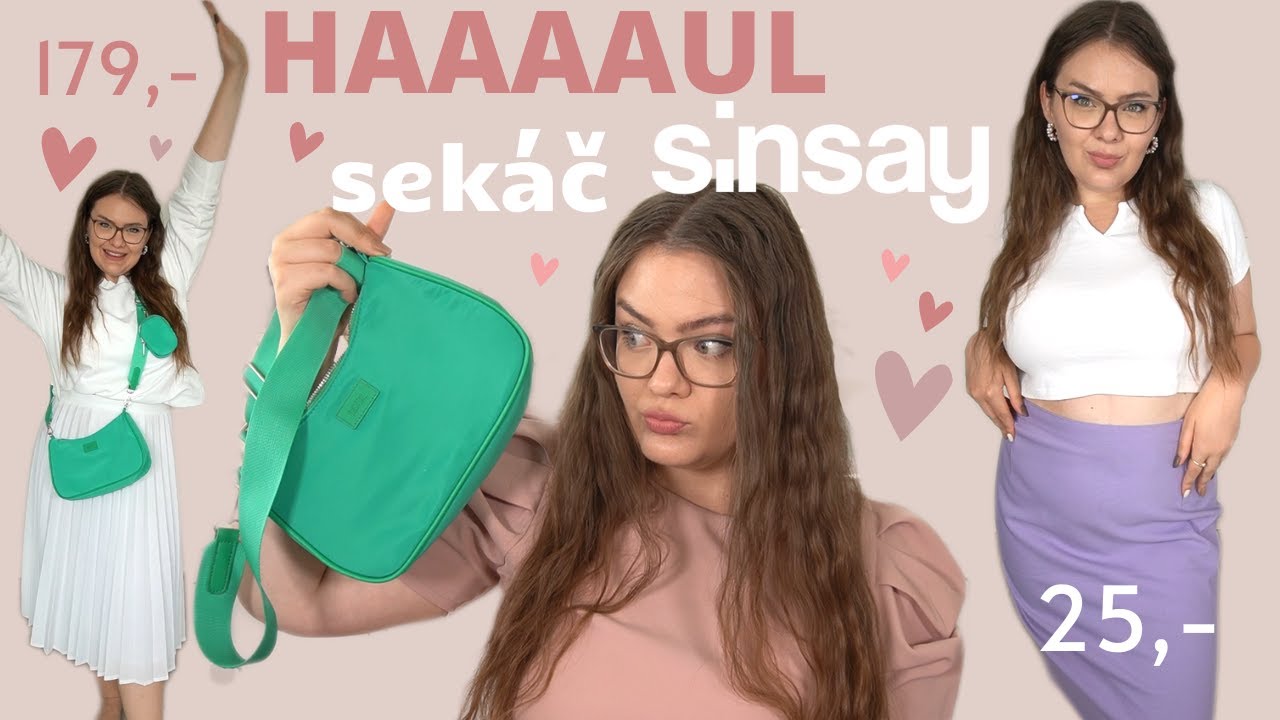 🌼 LETNÍ try-on haul | SINSAY, SEKÁČ, PEPCO | sekáčové úlovky