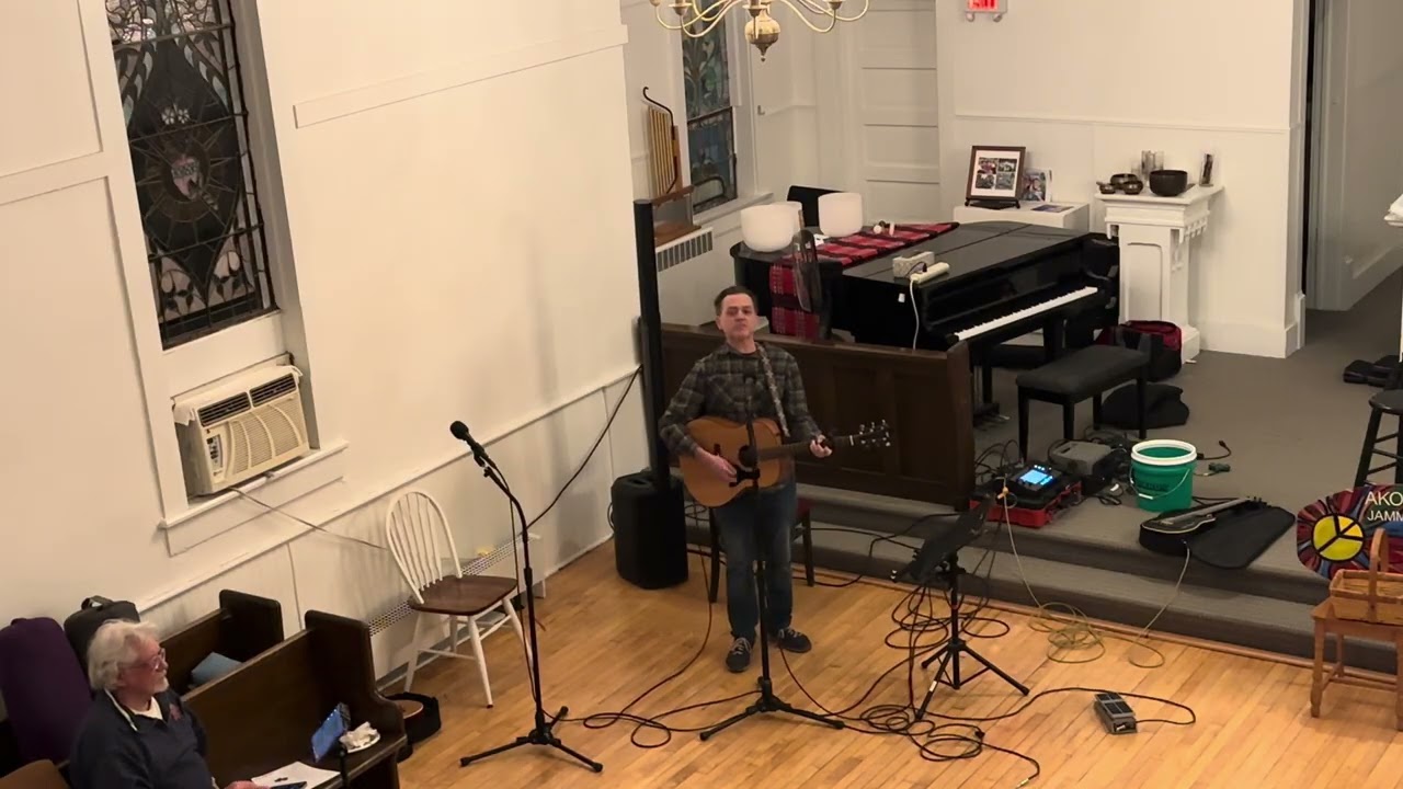 Message Lost - Jim Vickers (Live Acoustic • Church on the Green, Hudson)