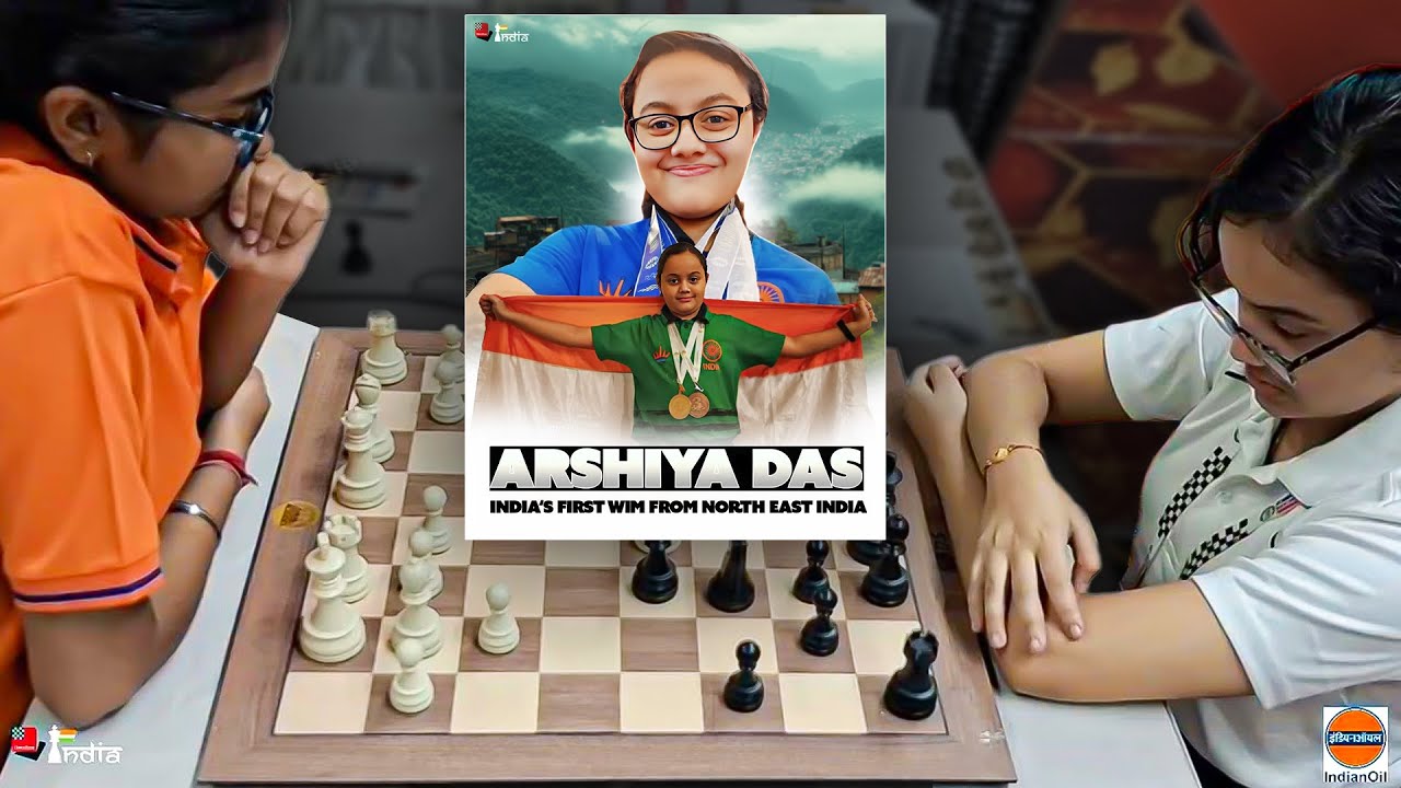 15-year-old Arshiya Das finishes 3rd at National Women's Championships 2025