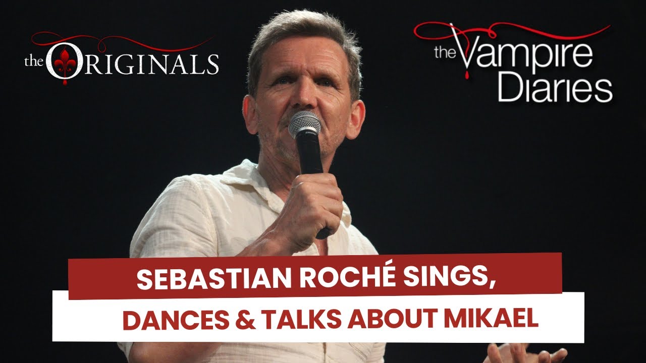 Sebastian Roché talks about Mikael Mikaelson from TVD and The Originals & sings in Paris