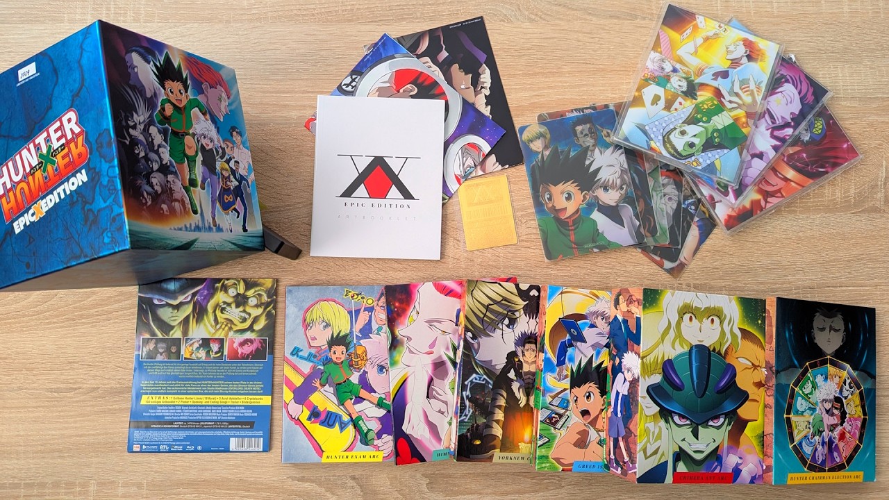 Unboxing Hunter Hunter - Epic Edition [🇩🇪 Bluray Release]