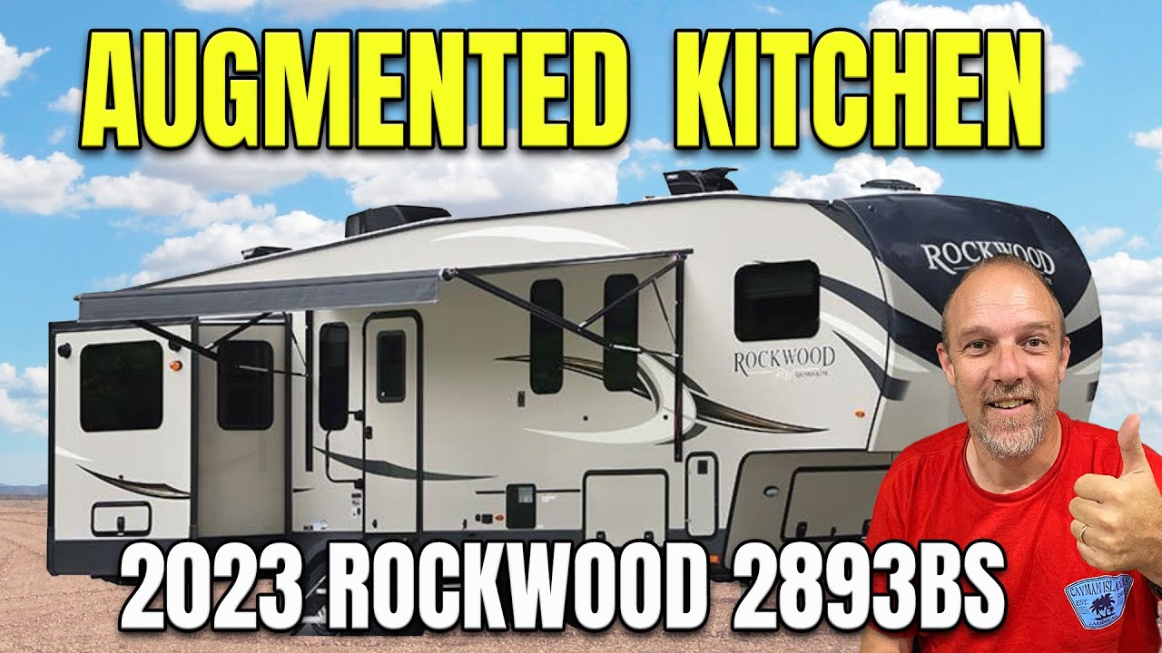 GREAT Kitchen for the Chef's in the house. 2023 Rockwood 2893BS