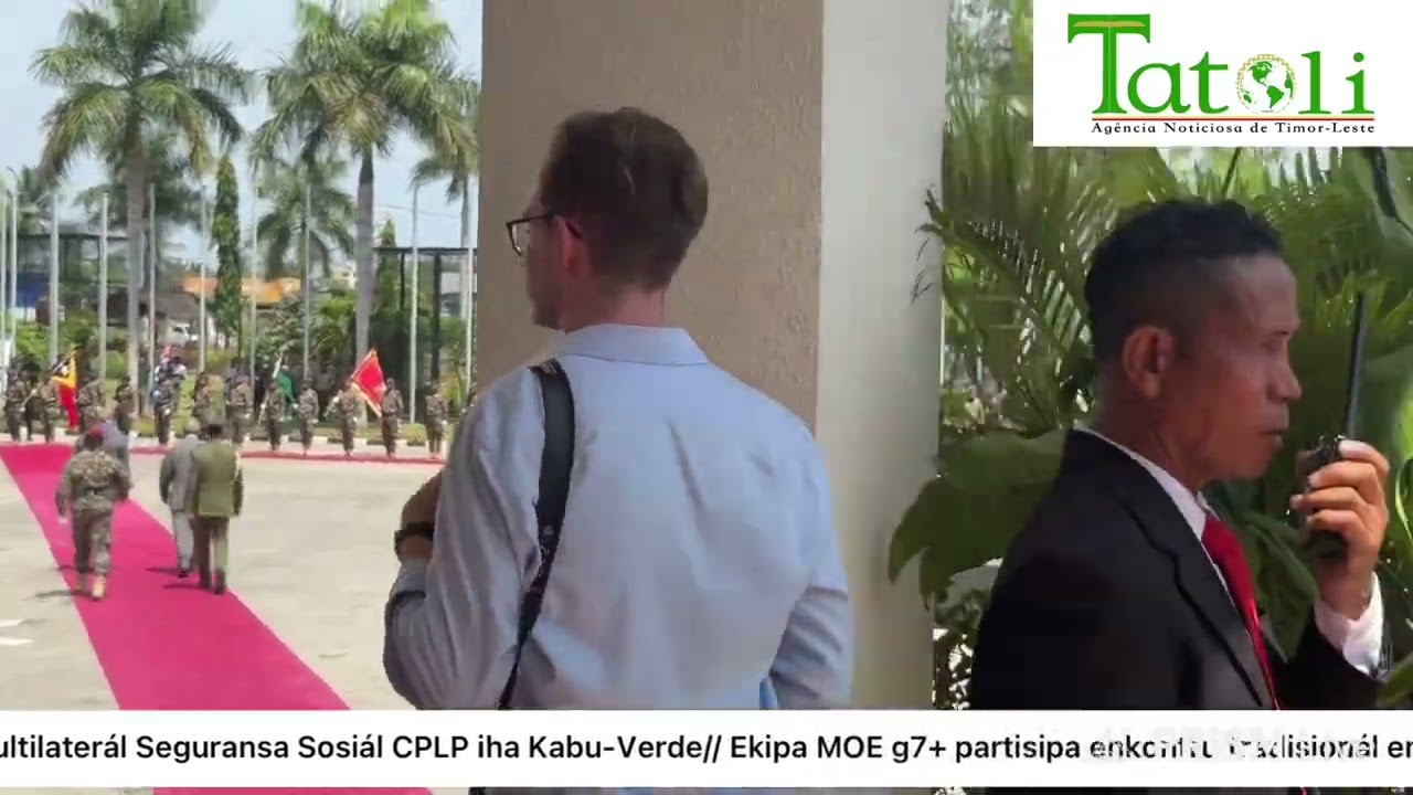 TATOLI ATUÁL - PM Austrália to’o ona iha palásiu PR