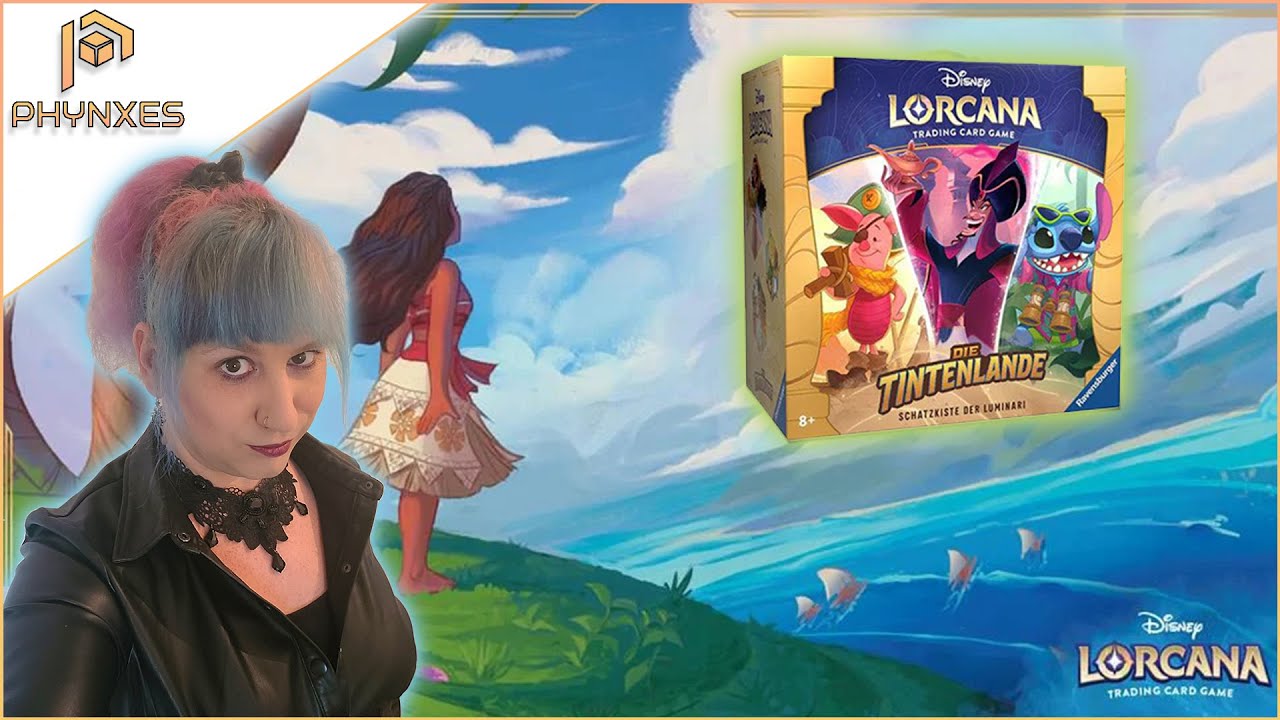 Mein Schatz! Die Disney Lorcana Illumineer's Trove gibt es jetzt auch auf Deutsch!