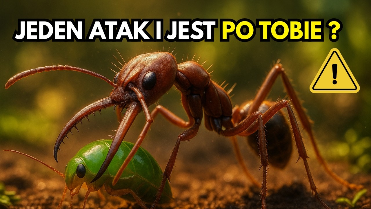 Przez 90 dni symuluje wam życie Drapieżnych Mr&oacute;wek