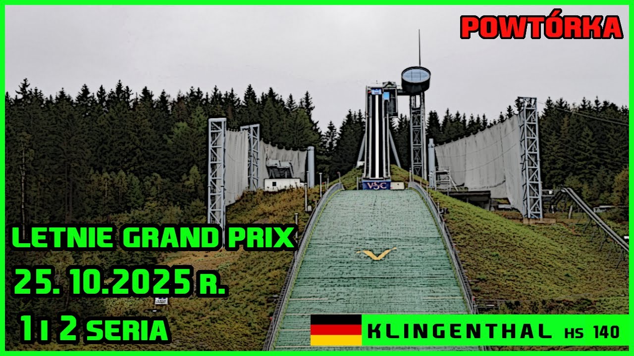 KLINGENTHAL - LETNIE GRAND PRIX | 25.10.2025 | 1 i 2 seria