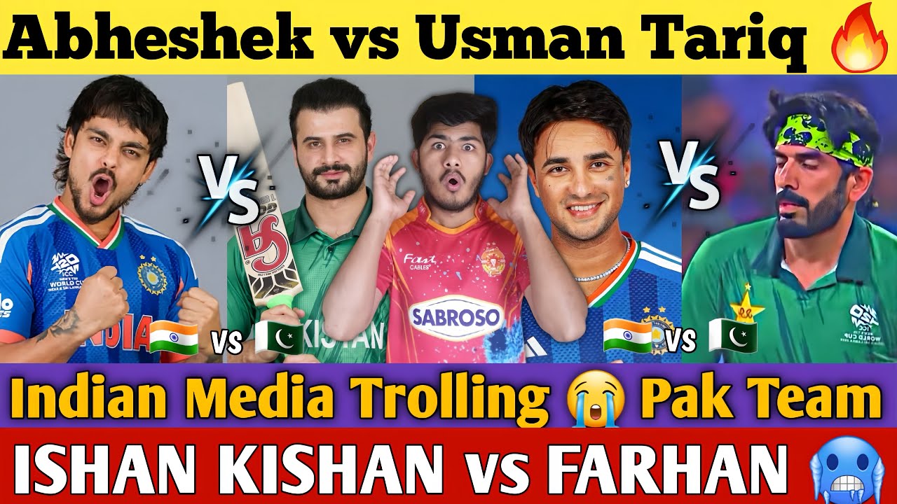 Ishan Kishan vs Usman Tariq 🤯 Indian media trolling Usman Tariq bowling action ￼Ind vs Pak ￼￼
