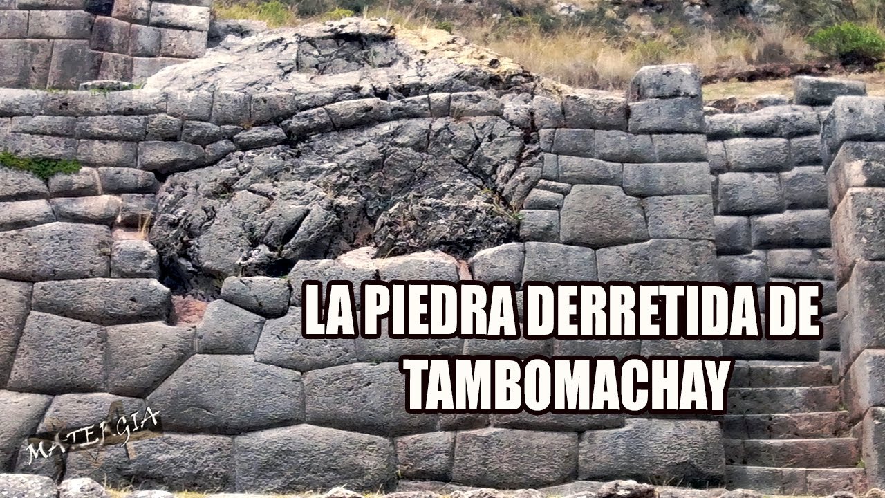 LA PIEDRA ARTIFICIAL DE TAMBOMACHAY /EVIDENCIAS ANTEDILUVIANAS EN LA CAVERNA SECRETA 