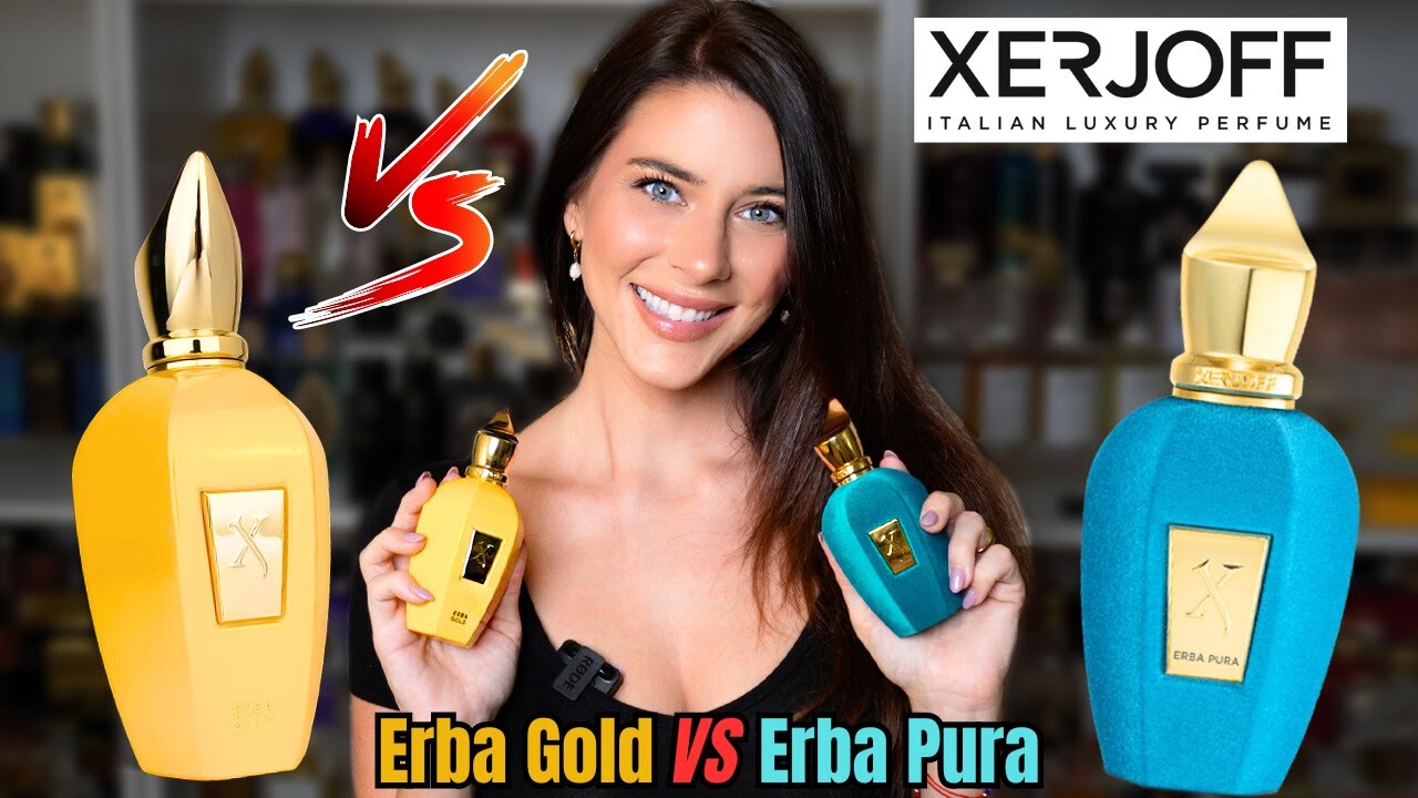 НОВИНКА XERJOFF ERBA GOLD VS ERBA PURA! Обзор ароматов Side by Side