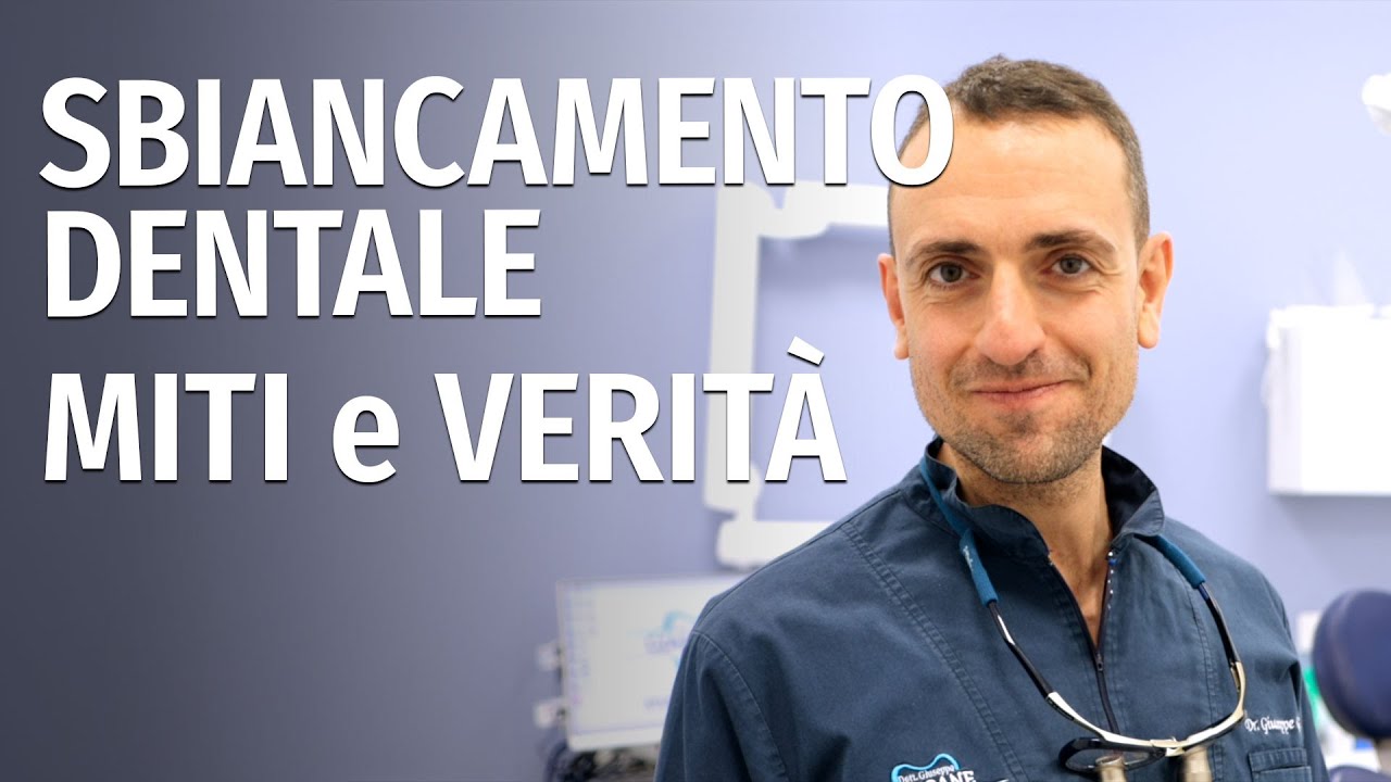 Lo SBIANCAMENTO DENTALE rovina i denti?
