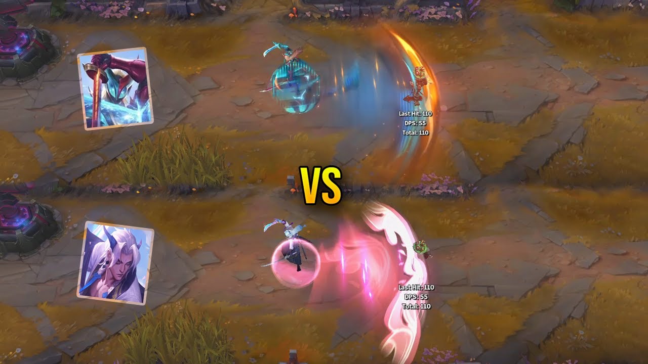 Masked Justice Yone vs Spirit Blossom Yone - Skin Comparison - League of Legends