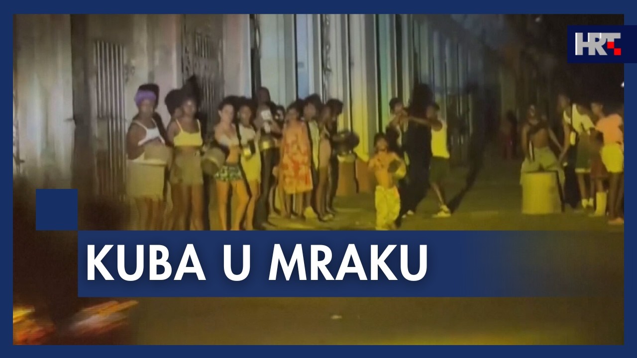 Kuba je noćas bila u potpunom mraku