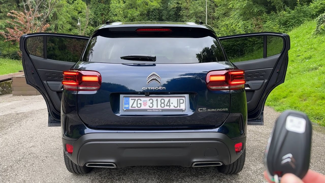 CITROEN C5 AIRCROSS 48V Hybrid 2024 (Facelift) - PRACTICALITY test & TRUNK SPACE