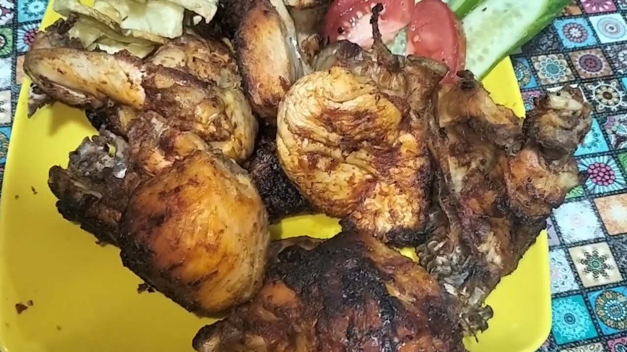 فراخ مسلوقة وعامله نفسها مشويه🤔