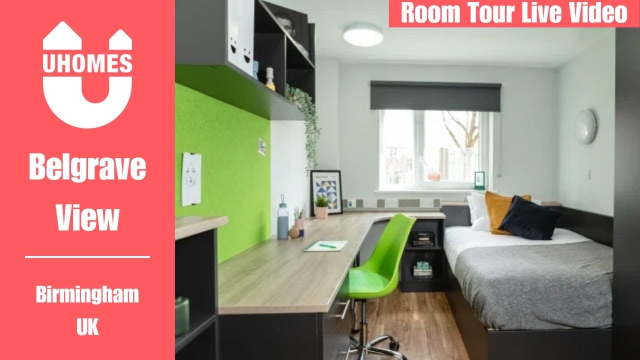 The Cheap Student Accommodation In Birmingham - Belgrave View [Room Tour]