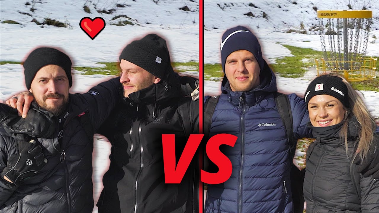 CAN WE BEAT DISC GOLF PROS? (with Kristin Tattar & Silver Lätt)