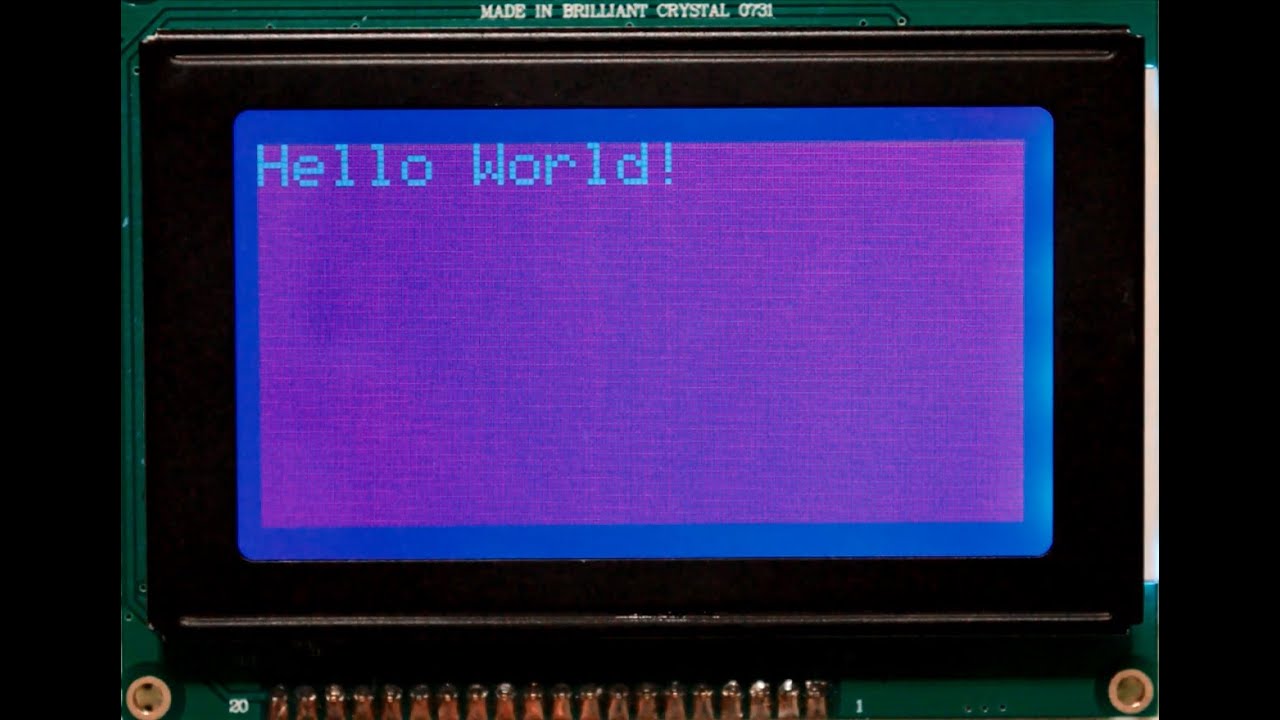 KS0108b GLCD Quick Implementation on Atmel AVR (ATmega324p)